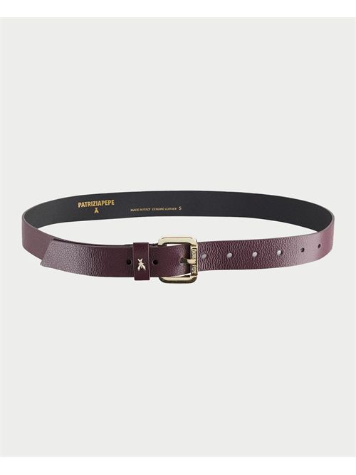 Patrizia Pepe women's leather belt with logo PATRIZIA PEPE | CW8684-L001M536